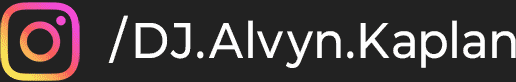 DJ Alvyn Kaplan Instagram